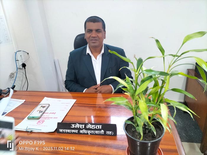 Umesh Mehata, Public Health Officer, Dharan Sub-Metropolitan city.